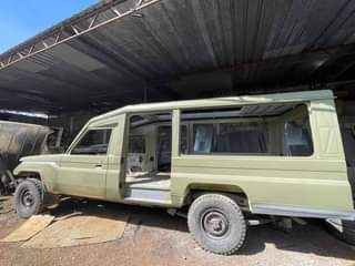 A picture of Safari cruiser fabrication on going