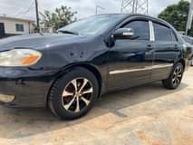 A picture of 2005 Toyota Corolla model Less than a year used Good