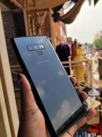 A picture of Samsung galaxy Note 9