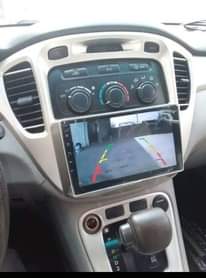 A picture of Car android and navigation system
