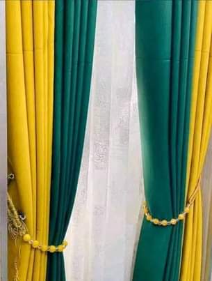A picture of Sophia z curtains and furniture located in Bwaise including dining