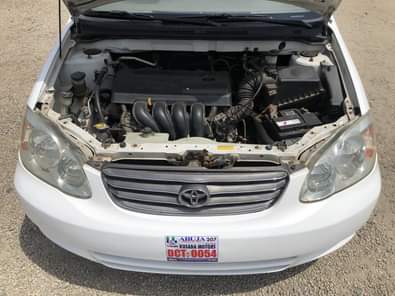 A picture of Foreign Used Toyota Corolla 2004 Model With Original Custom Duty