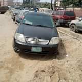 A picture of Toyota corolla bank type 2007 model