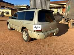 A picture of Cami at 5m Rummion UAU at 7.5m Subaru Forester at