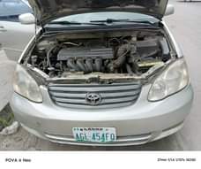 A picture of Dealers market 2004 Toyota Corolla Engine is having tapping sound