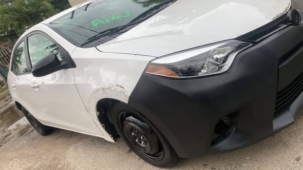 A picture of Foriegn used 2015 Toyota Corolla White Newly Cleared Dealers deal