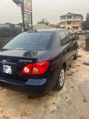 A picture of Corolla 2007 model