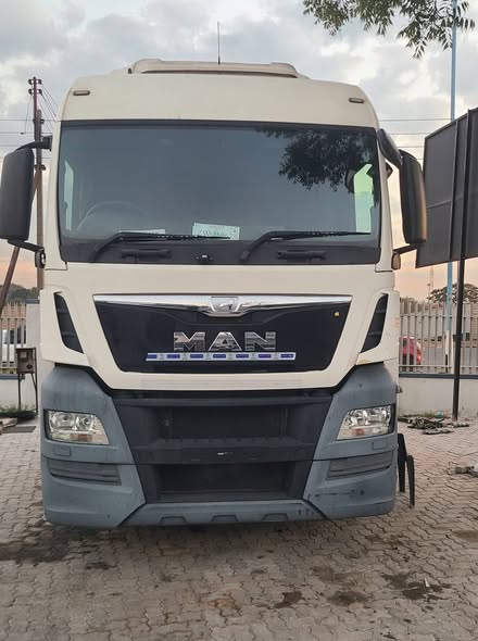 man truck