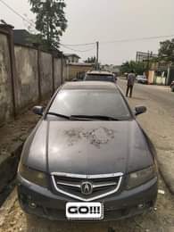 A picture of ACURA TSX 2004 MODEL partial First body work the engine