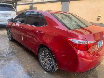 A picture of 2014 Corolla first body untampered engine Location Lokogoma Abuja Price