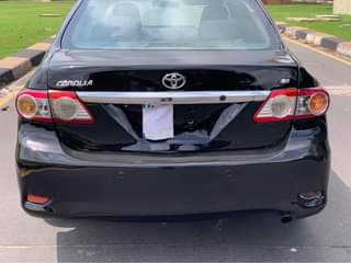 A picture of Toyota Corolla 2010 upgraded to 2012
