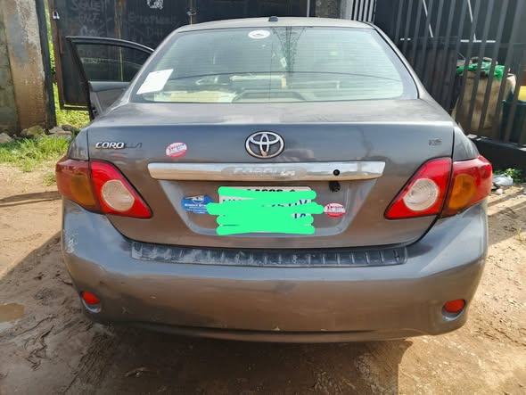 A picture of Registered Toyota Corolla 2008