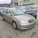 A picture of Auction sales torks Toyota Corolla Price 1 4m Location Lagos
