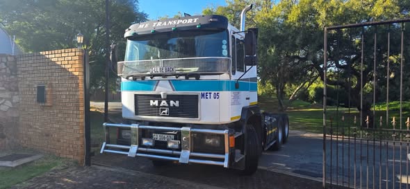man truck