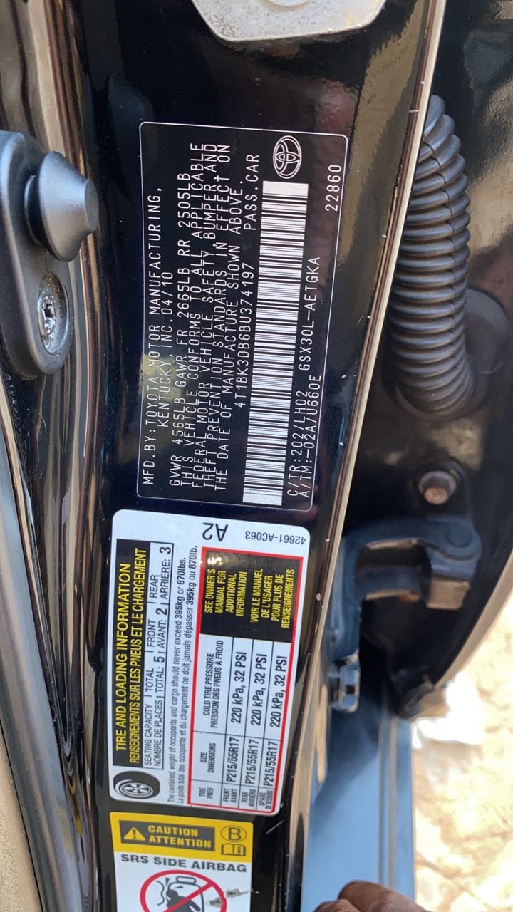 A picture of Toyota Avalon 2013 model