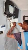 A picture of Cctv electric fence and dish installations