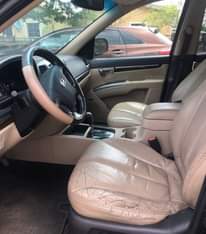 A picture of STILL AVAILABLE Super Clean 7 Months Registered Black Hyundai Santa