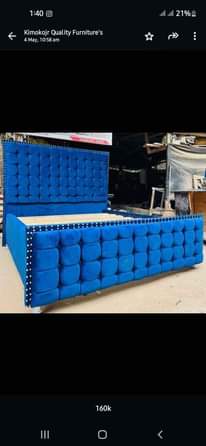 A picture of Bed sofa 220 000 usafi bure mpakanyumbani