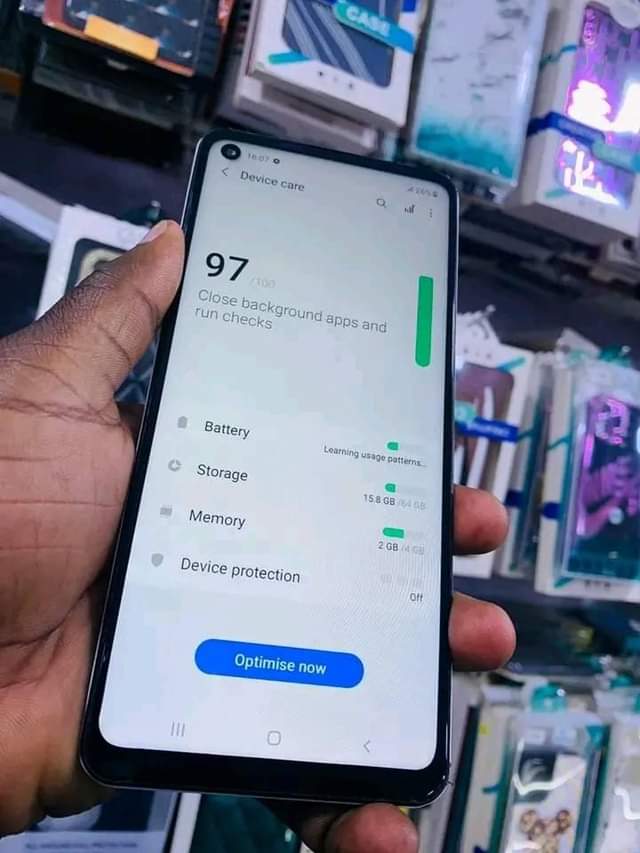 A picture of Samsung A21s