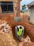 A picture of A biodigester plant installation