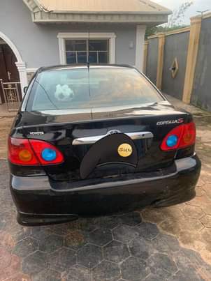 A picture of Corolla sport