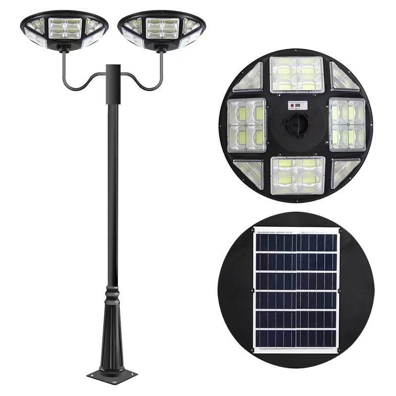 A picture of Solar street lights