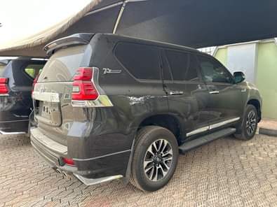 A picture of Two units of brandnew 2023 toyota prado... V4 WITH GOVERNMENT