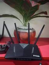 A picture of D Link routers