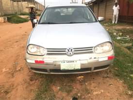 A picture of Volkswagen Golf 4 First body neatly used. Manual Gear. Untouched