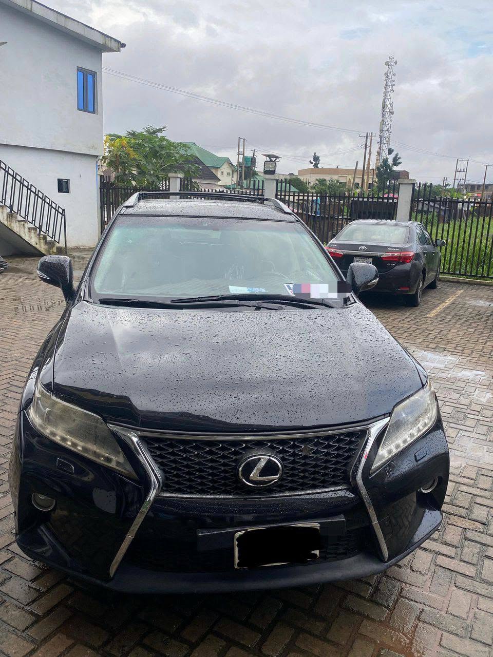 A picture of Distress 2015 Rx350 Lexus few months use with Untempered Excellent