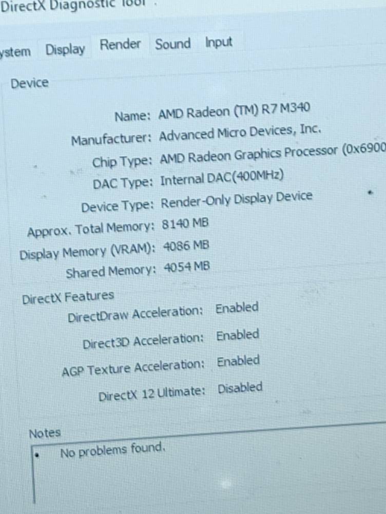 A picture of Hp 15 core i5 7th laptop 4GB RADEON Graphics memory