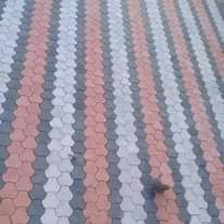 A picture of pavers