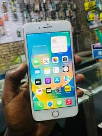 A picture of iphone 8 plus uses wifi only 64gb storage 100 battery