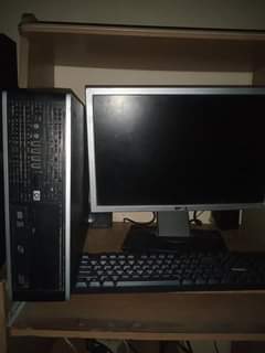 A picture of desktop HP