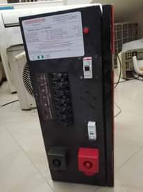 A picture of 4KVA inverter with 4 batteries in lekki Gardens 2