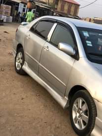 A picture of Flashed on First Body Toyota Corolla 2007 sport with a