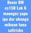 A picture of BOXER CC 150 IPO GONGO LA MBOTO BEI 600000 MAONGEZI