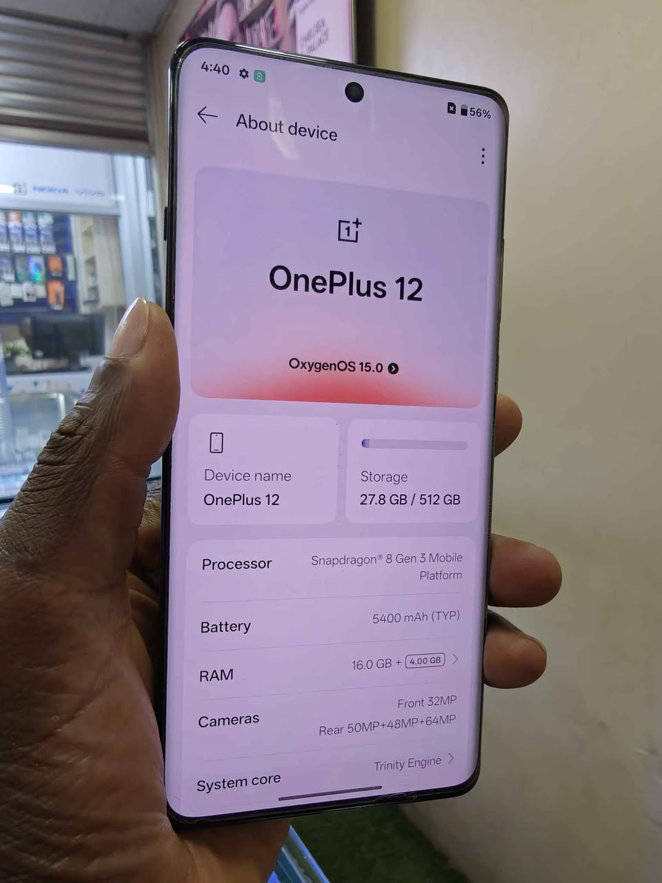 A picture of OnePlus 13 5G