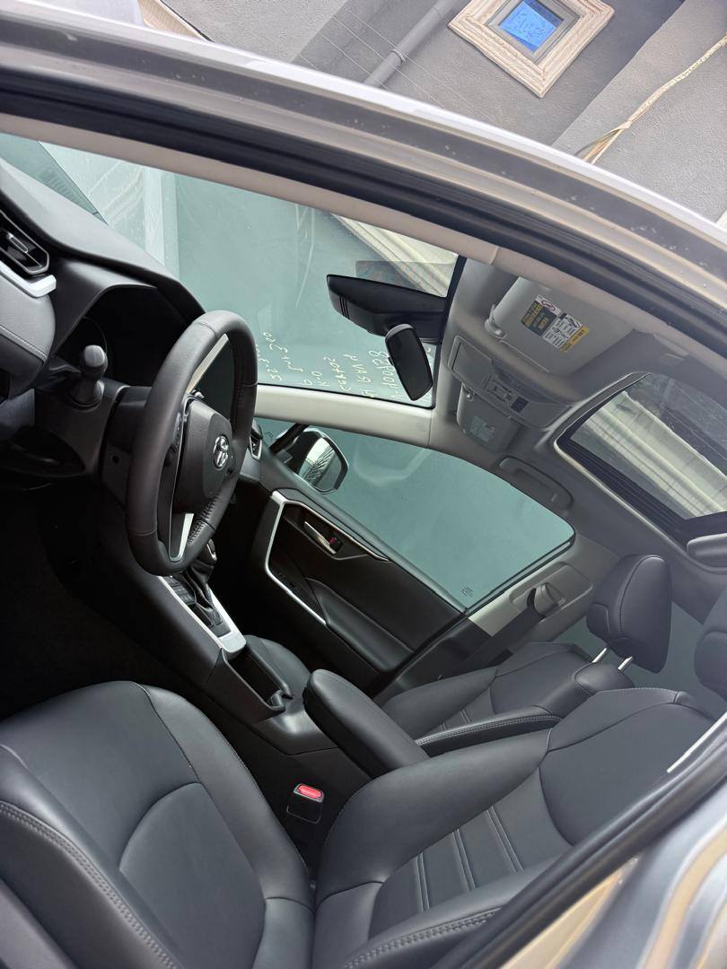 A picture of brand new 2024 Toyota RAV4 everything is blessed DM for