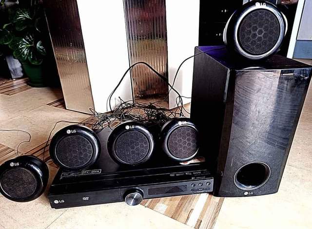 A picture of LG home theater