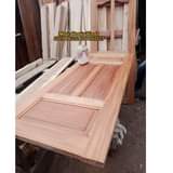 A picture of Mahogany doors and frames