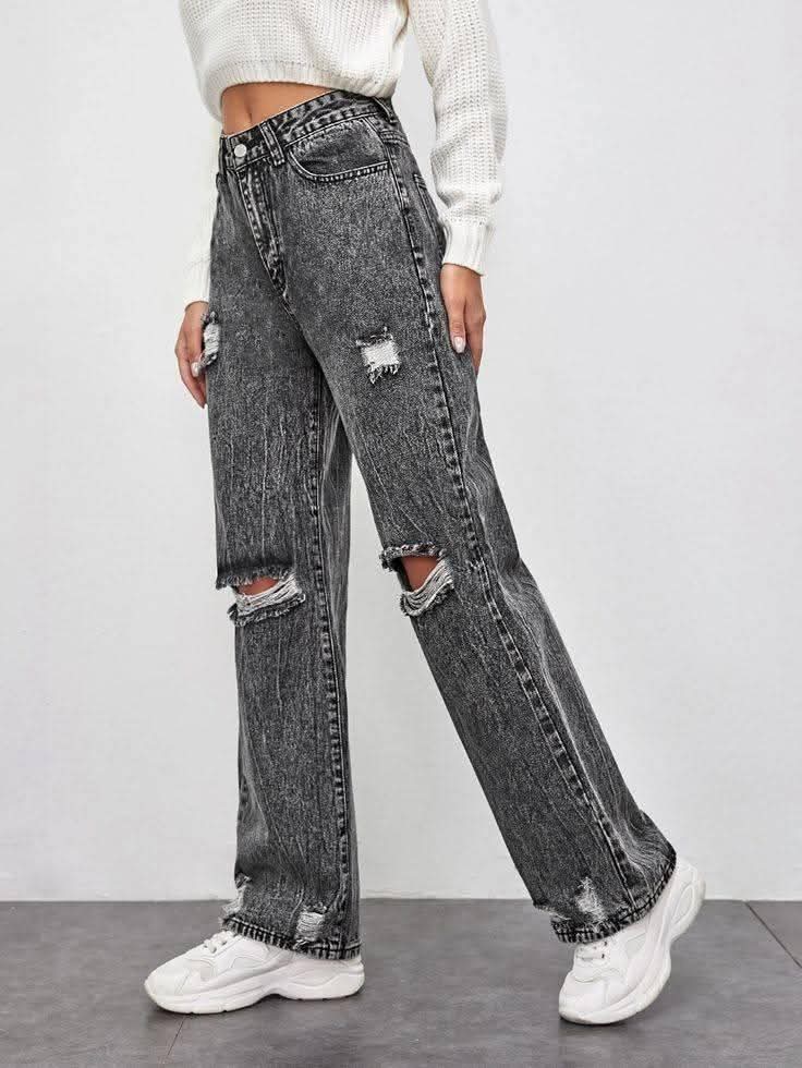 A picture of High waist jeans
