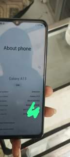 A picture of Samsung A13 GB 64 ram 4