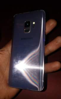 A picture of Samsung galaxy s9