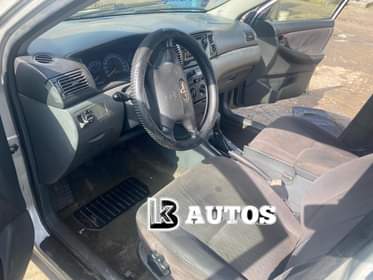 A picture of KB AUTOs first body Toyota Bank model Corolla Comes with