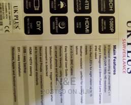 A picture of CCTV UK PLUS SURVEILLENCE CAMERA 8 KIT CAMERA