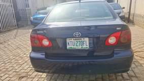 A picture of Registered 2005 Toyota corolla