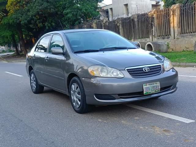 A picture of 2008 Toyota Corolla nigerian used first body
