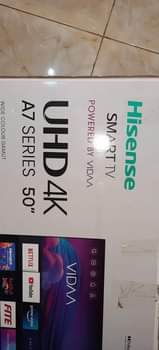 A picture of 50 inch Hisense Smart TV