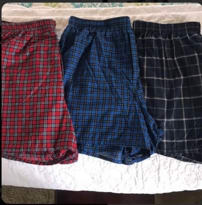 A picture of Timberland checked boxer